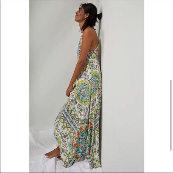 Anthropologie Dresses & Skirts - Anthropologie Ella halter handkerchief maxi dress size XS / Small